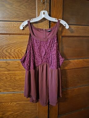 4x torrid Burgundy Dress Top